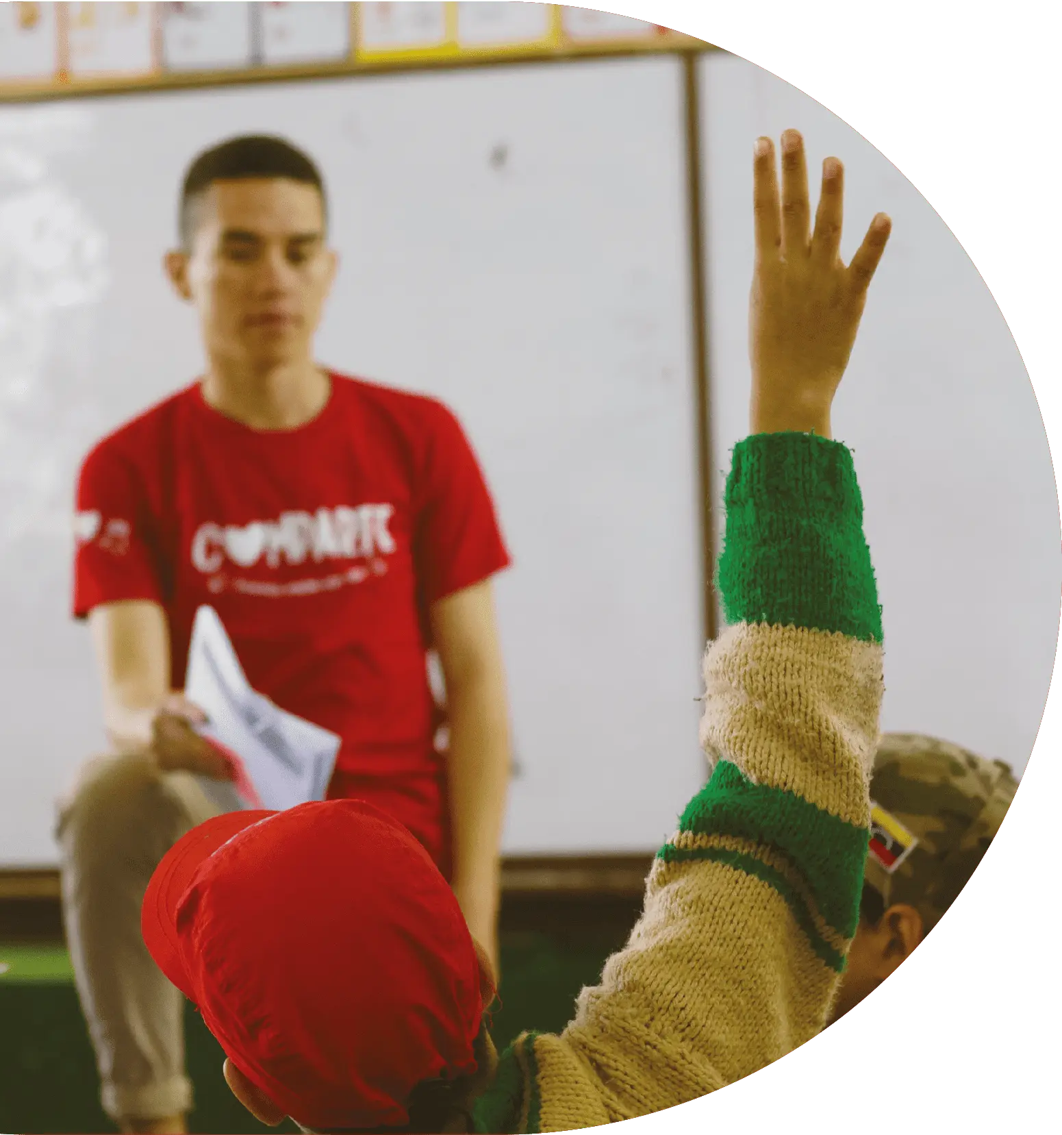 Foto equipo comparte peru